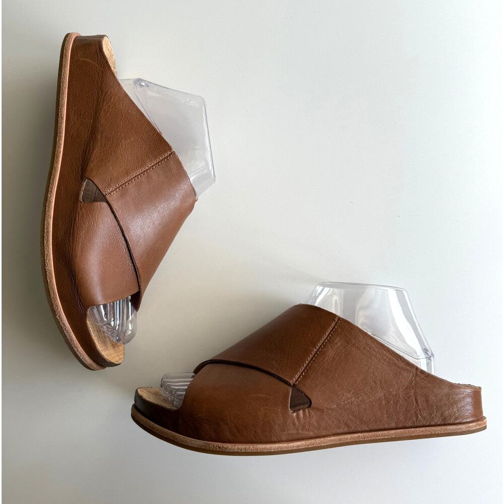 Kork-Ease Brown Leather Sandals